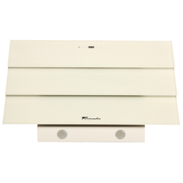 Hotă Tornado Megas 1200 LED Beige 90 cm, Recirculare, 1200 m³/h photo 5