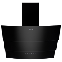 Hotă Tornado Piano 850 LED Black 60 cm, Recirculare, 850 m³/h