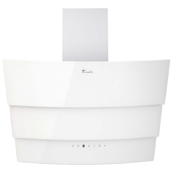 Hotă Tornado Piano 850 LED White 60 cm, Recirculare, 850 m³/h photo 1