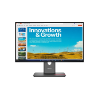 Monitor Lenovo ThinkVision P24QD-40 Black 23.8" 2K IPS LED