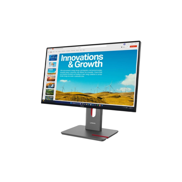 Монитор Lenovo ThinkVision P24QD-40 Черный 23.8" 2K IPS LED photo 3