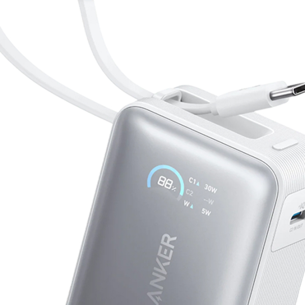 Power Bank 10000 мАч Anker MagGo (30 Вт) Белый  photo 2