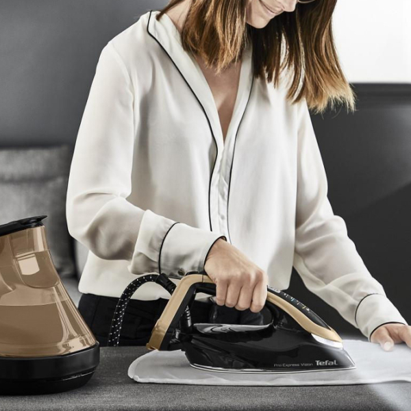 Fier de călcat Tefal Pro Express Vision Gold 3000 W, 180 g/min, 1.2 l, Acoperire antiaderentă photo 9