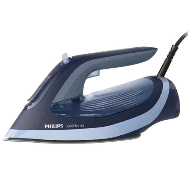 Fier de călcat Philips DST6120/20 Blue 2600 W, 45 g/min, 0.3 l, Acoperire antiaderentă photo 2