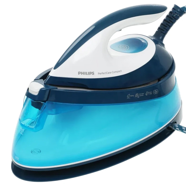 Утюг Philips GC7840/20 Синий 2400 Вт, 120 г/мин, 1.5 л, Антипригарное покрытие photo 2