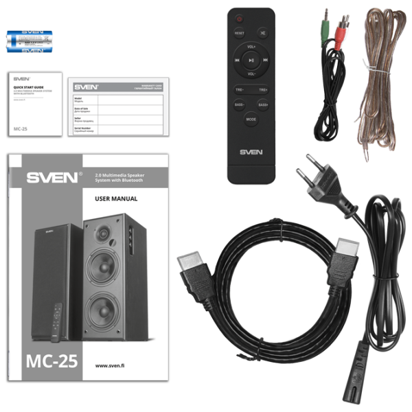 Sistem audio Sven MC-25 Black  photo 8