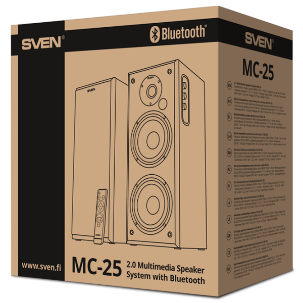 Sistem audio Sven MC-25 Black  photo 9