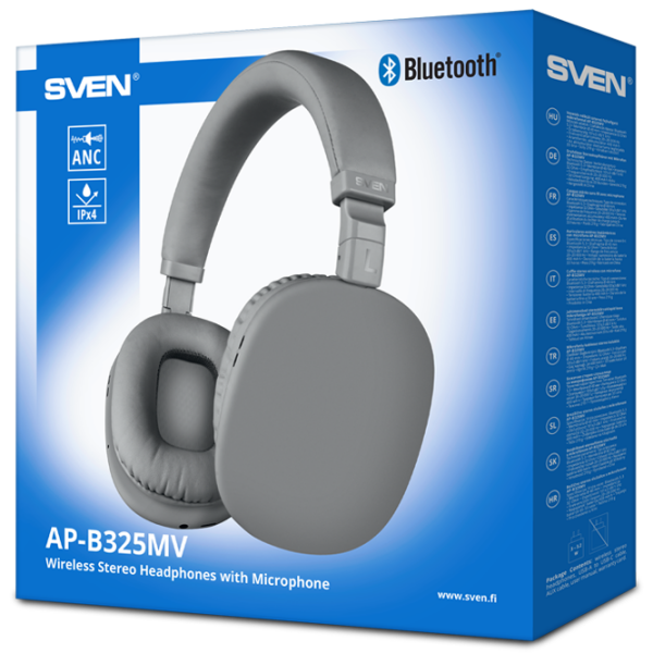 Căști Sven AP-B325MV Gray Fără fir / Personal / Over the ear photo 5