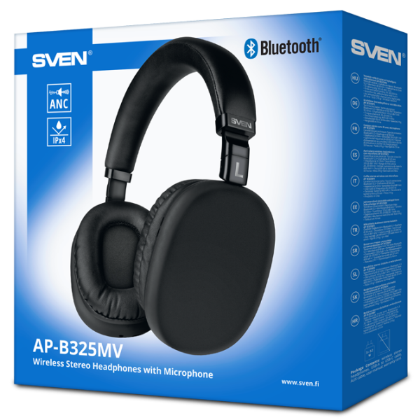 Căști Sven AP-B325MV Black Fără fir / Personal / Over the ear photo 5