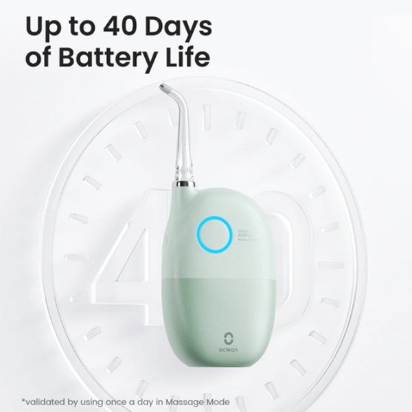 Оральный ирригатор Oclean A10 Зеленый  photo 7