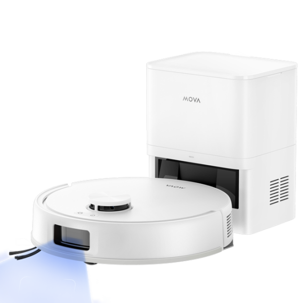Робот пылесос Mova E20s Pro Plus Белый Сухая, 50 Вт, 65 дБ photo 9