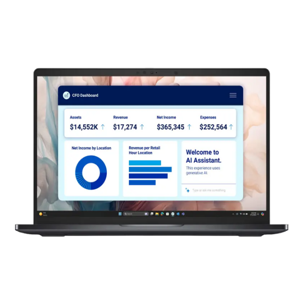 Ноутбук Dell Pro 14 Premium PA14250 Магний 14" | 16 ГБ | 512 ГБ | Intel Core Ultra 7 266V | VGA Встроенная photo 2