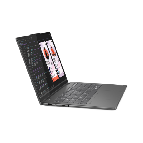 Ноутбук Lenovo Yoga 7 2 in 1 14ILL10 Luna Серый 16" | 32 ГБ | 1 ТБ | Intel Core Ultra 7 258V | VGA Встроенная photo 6
