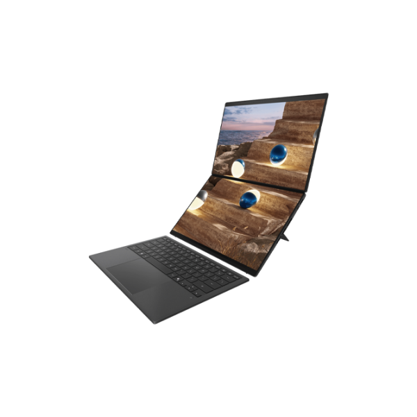 Laptop Asus Zenbook Duo UX8407AA Moher Black 14" | 32 GB | 1 TB | Intel Core Ultra 9 386H | VGA Integrată photo 3