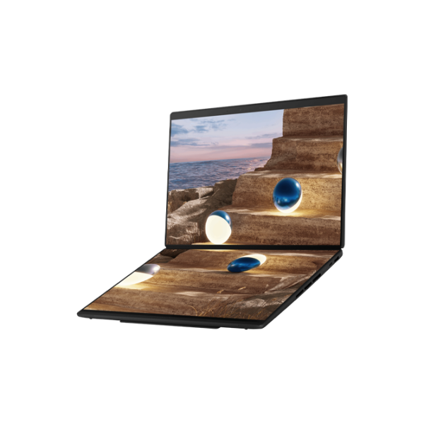 Laptop Asus Zenbook Duo UX8407AA Moher Black 14" | 32 GB | 1 TB | Intel Core Ultra 9 386H | VGA Integrată photo 5