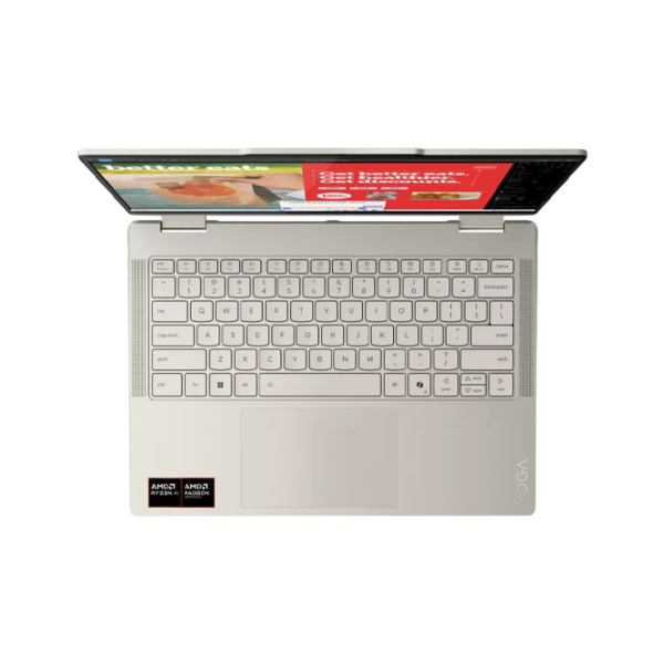 Ноутбук Lenovo Yoga 7 2 in 1 14AKP10 Морская раковина 14" | 24 ГБ | 1 ТБ | AMD Ryzen AI 5 340 | VGA Встроенная photo 8