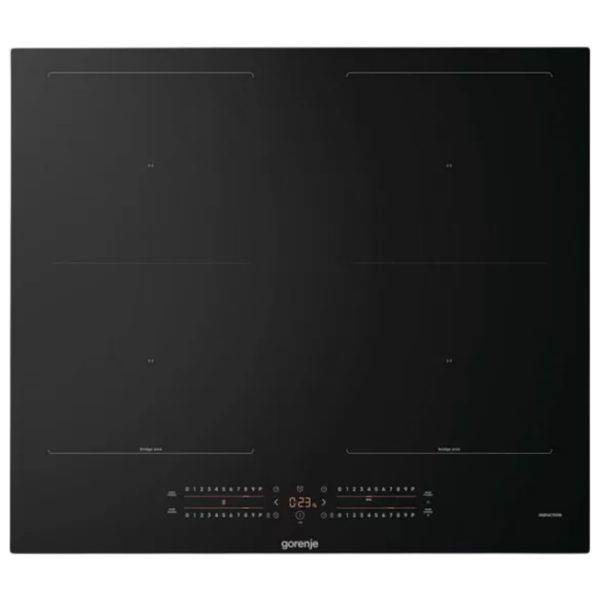 Plită încorporabilă cu inducție Gorenje GI6442BSC Black Vitroceramică, 7400 W photo 1