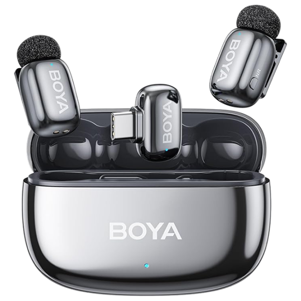 Microfon Boya Mini 2-02 Silver  photo 1