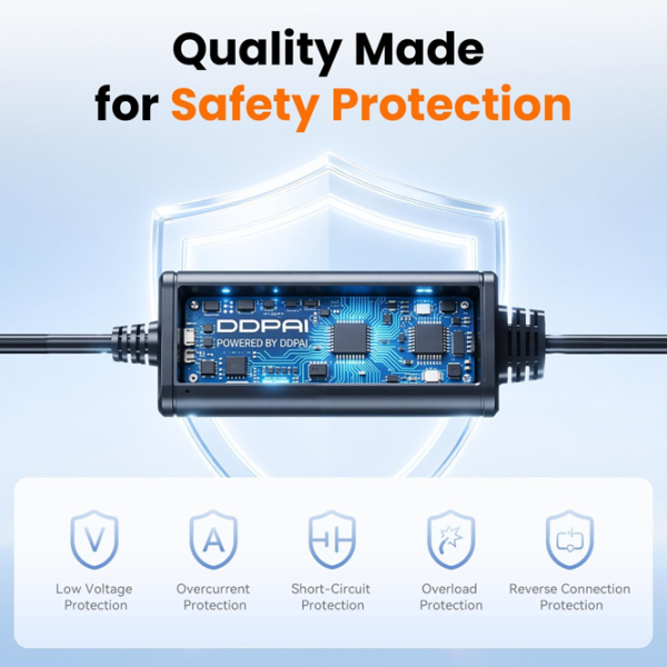 Кабель питания DDPai Hardwire Kit Черный / Черный photo 4