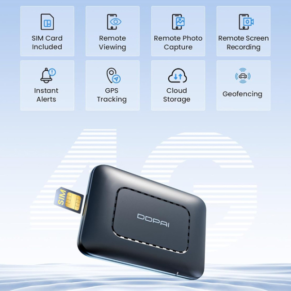 Modul pentru cameră auto DDPai 4G Cloud Box Black / Black photo 3