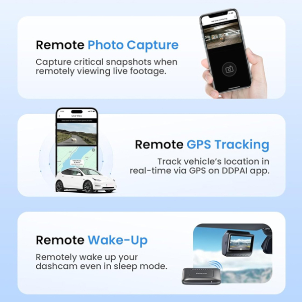 Modul pentru cameră auto DDPai 4G Cloud Box Black / Black photo 6