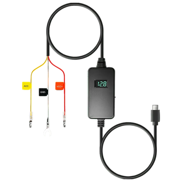 Cablu de alimentare 70mai Hardwire Kit UP06 Black / Black photo 1