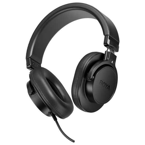 Căști Boya HP3 Black Cu fir / Profesional / Over the ear photo 3