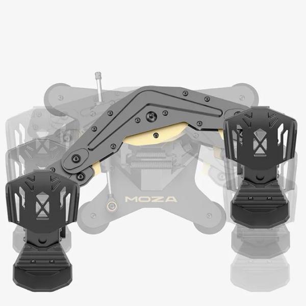 Pedale Moza Racing MRP Rudder Pedals Black  photo 7