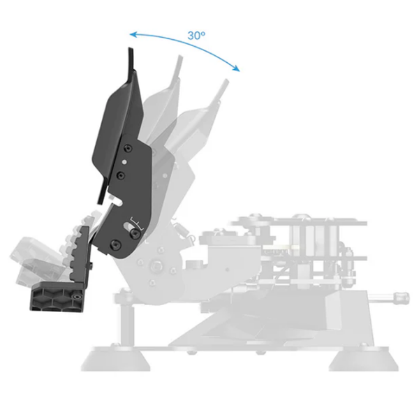 Pedale Moza Racing MRP Rudder Pedals Black  photo 8