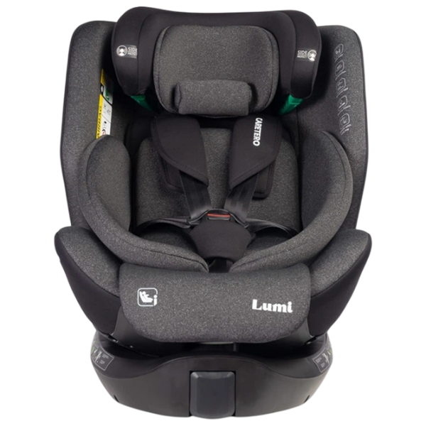 Scaun auto Caretero Lumi i-Size TERO-2060 Gray 0 luni - 12 ani, 36 kg photo 4