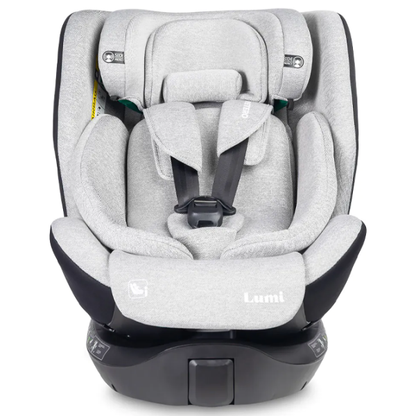Scaun auto Caretero Lumi i-Size TERO-2061 Light Gray 0 luni - 12 ani, 36 kg photo 5