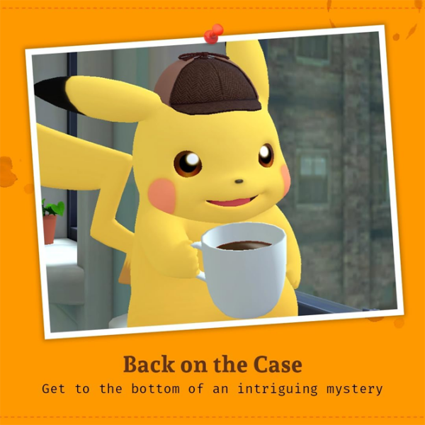 Detective Pikachu Returns Nintendo Switch Adventure / 3+ photo 2