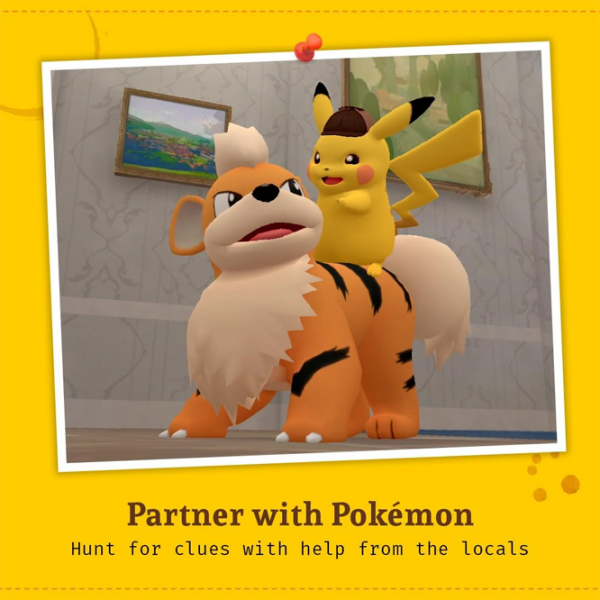 Detective Pikachu Returns Nintendo Switch Adventure / 3+ photo 3