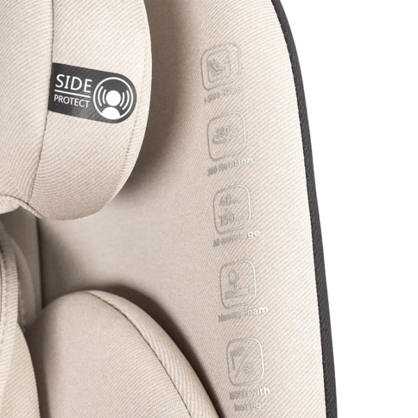 Scaun auto Caretero Lumi i-Size TERO-2063 Beige 0 luni - 12 ani, 36 kg photo 12