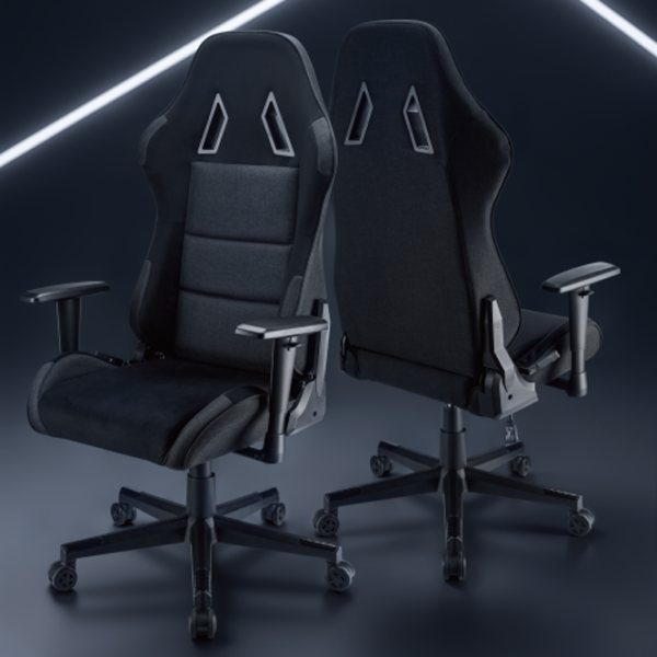 Scaun Gaming LUMI CH09-19 Black Gray  photo 5
