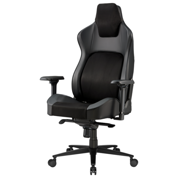 Scaun Gaming LUMI CH06-39 Black Gray  photo 6