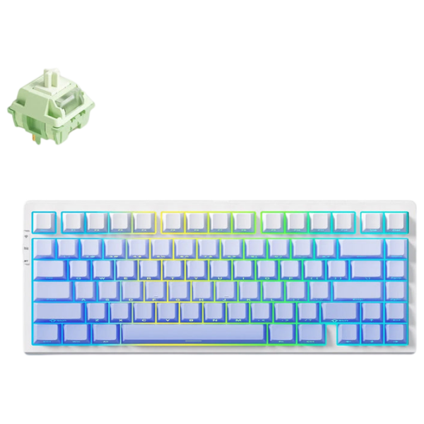 Tastatură Mchose G75 Pro Glacier Blue Gaming, Fără fir photo 1