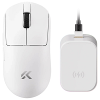 Mouse Mchose A7 V2 Ultra+ White Fără fir / 42000 dpi