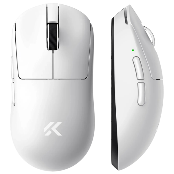 Mouse Mchose A7 V2 Ultra+ White Fără fir / 42000 dpi photo 2
