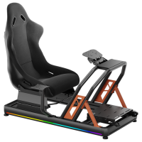 Scaun Gaming LUMI LRS08-BS02-KP01 Black Orange 