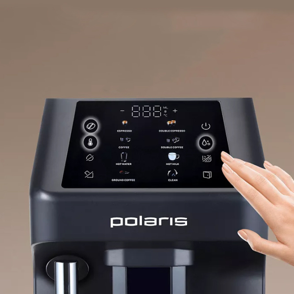 Aparat de cafea Polaris PACM 2048SW Black 1450 W, 1.8 l, Thermoblock photo 5