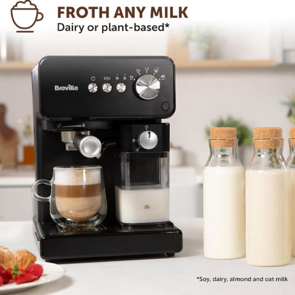 Aparat de cafea Breville VCF183X Black 1450 W, 2.8 l, Thermoblock photo 4