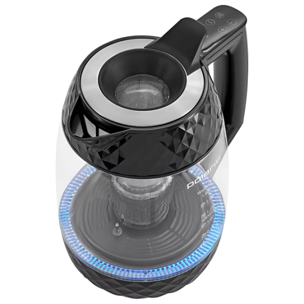 Ceainic electric Polaris PWK1823CGLD Black 2200 W, 1.8l, Material interior: Plastic photo 3