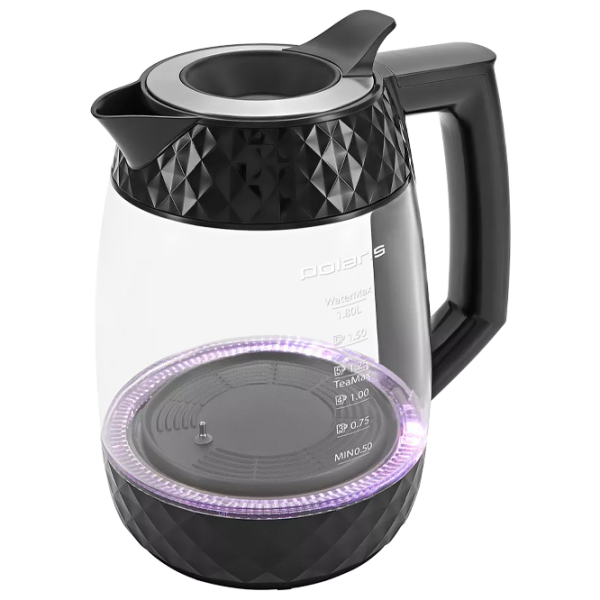 Ceainic electric Polaris PWK1823CGLD Black 2200 W, 1.8l, Material interior: Plastic photo 4