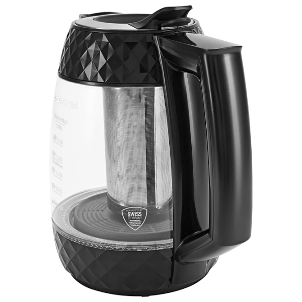 Ceainic electric Polaris PWK1823CGLD Black 2200 W, 1.8l, Material interior: Plastic photo 5