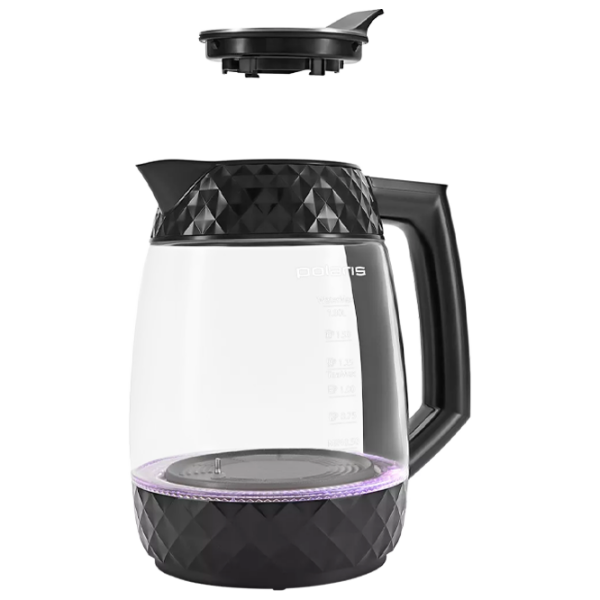 Ceainic electric Polaris PWK1823CGLD Black 2200 W, 1.8l, Material interior: Plastic photo 6