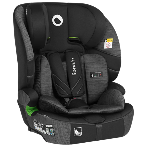 Scaun auto Lionelo Levi Fix LN.226016 Gray 15 luni - 12 ani, 36 kg photo 3