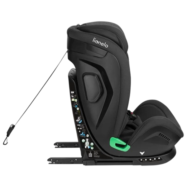 Scaun auto Lionelo Harper LN.123422 Black 15 luni - 12 ani, 36 kg photo 4