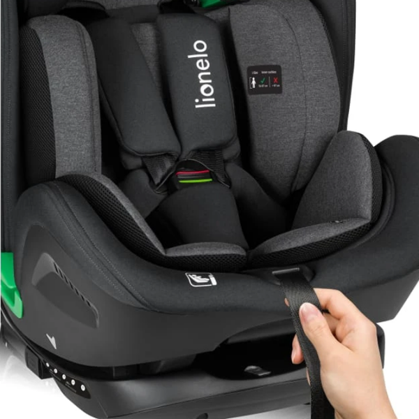 Scaun auto Lionelo Harper LN.123422 Black 15 luni - 12 ani, 36 kg photo 6