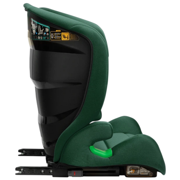 Scaun auto Caretero Nimbus TERO-1863 Dark Green 4 ani - 12 ani, 36 kg photo 9